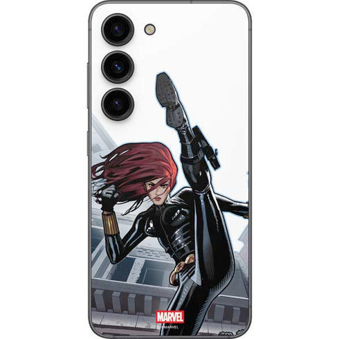 Marvel Black Widow High Kick Galaxy S23 Skin