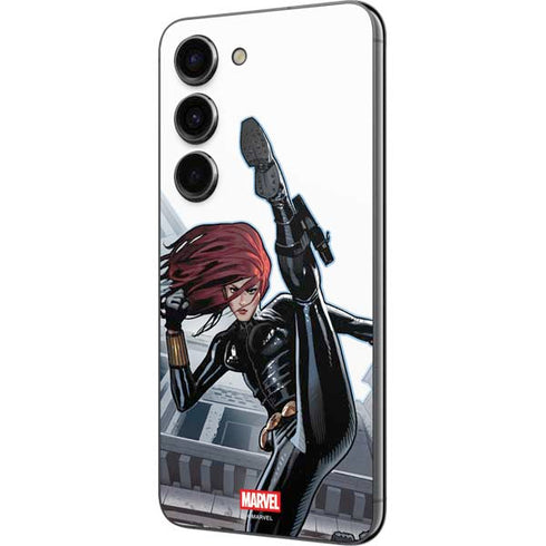 Marvel Black Widow High Kick Galaxy S23 Skin