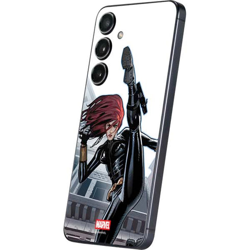 Marvel Black Widow High Kick Galaxy S24 Plus Skin