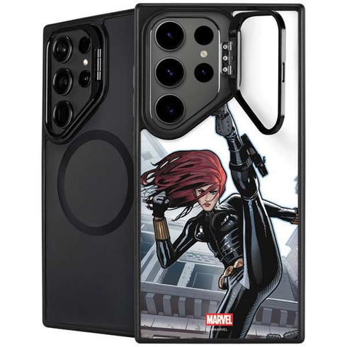 Marvel Black Widow High Kick Galaxy S24 Ultra Kickstand Case