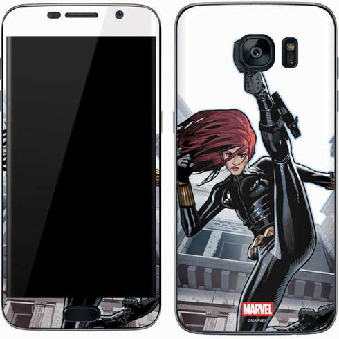 Marvel Black Widow High Kick Galaxy S7 Skin