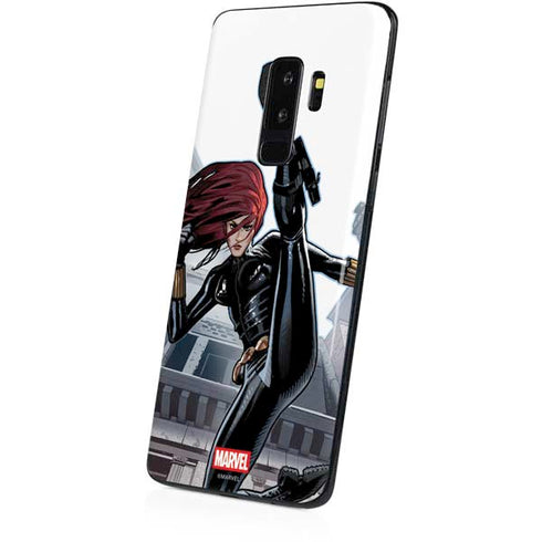 Marvel Black Widow High Kick Galaxy S9 Plus Skin