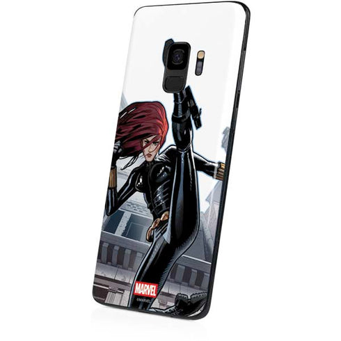 Marvel Black Widow High Kick Galaxy S9 Skin