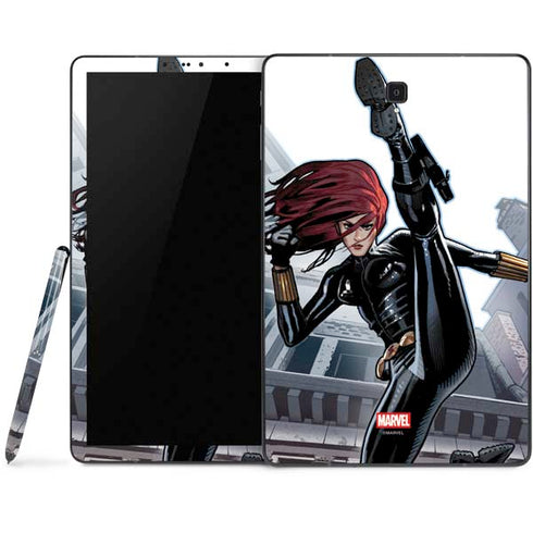 Marvel Black Widow High Kick Samsung Galaxy Tab Skin