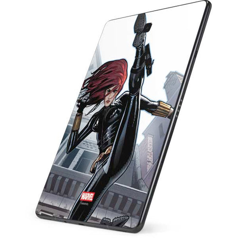 Marvel Black Widow High Kick Samsung Galaxy Tab Skin