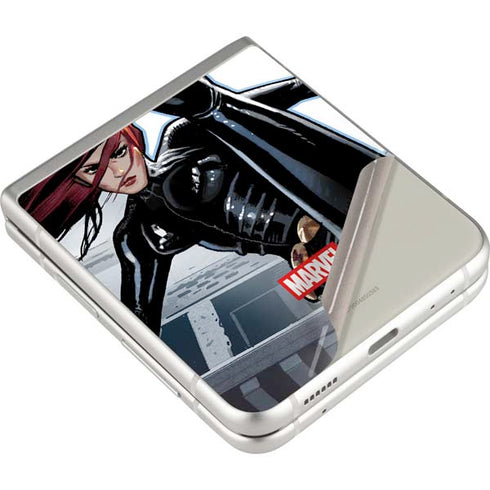 Marvel Black Widow High Kick Galaxy Z Flip3 5G Skin