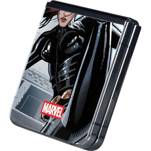 Marvel Black Widow High Kick Galaxy Z Flip5 5G Skin