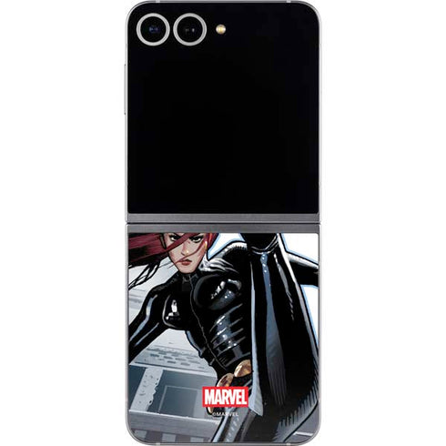 Marvel Black Widow High Kick Galaxy Z Flip6 Skin