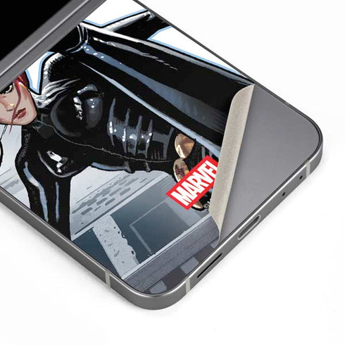Marvel Black Widow High Kick Galaxy Z Flip6 Skin