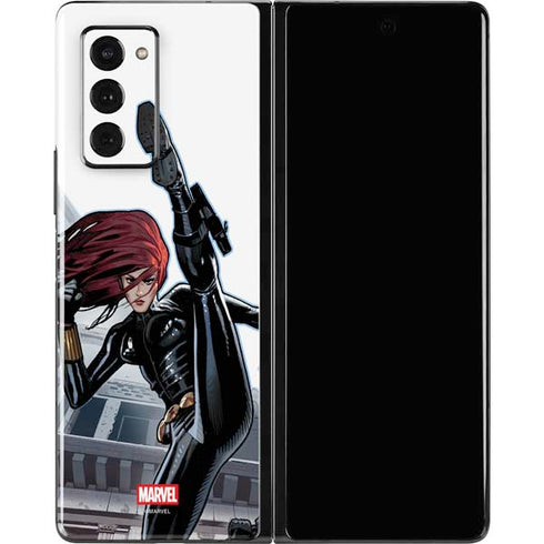 Marvel Black Widow High Kick Galaxy Z Fold2 5G Skin