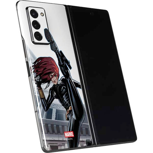 Marvel Black Widow High Kick Galaxy Z Fold2 5G Skin