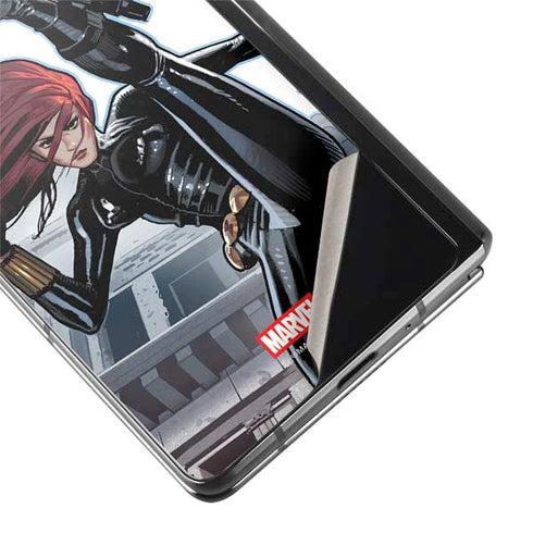Marvel Black Widow High Kick Galaxy Z Fold2 5G Skin