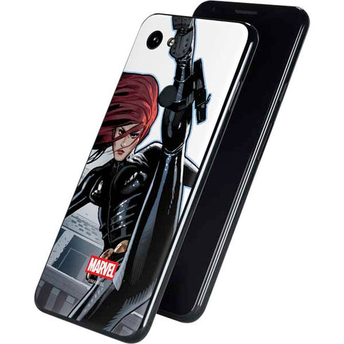 Marvel Black Widow High Kick Google Pixel 3a Skin