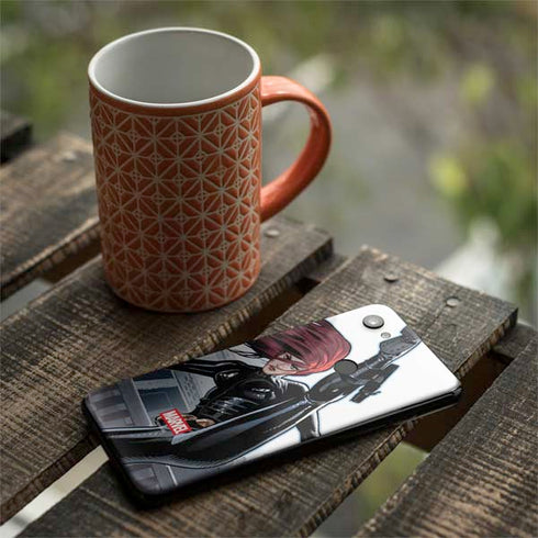 Marvel Black Widow High Kick Google Pixel 3a Skin