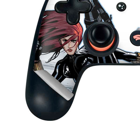 Marvel Black Widow High Kick Google Stadia Controller Skin