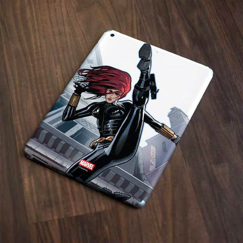 Marvel Black Widow High Kick Apple iPad Skin