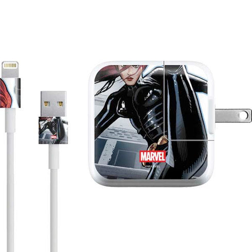 Marvel Black Widow High Kick iPad Charger (10W USB) Skin