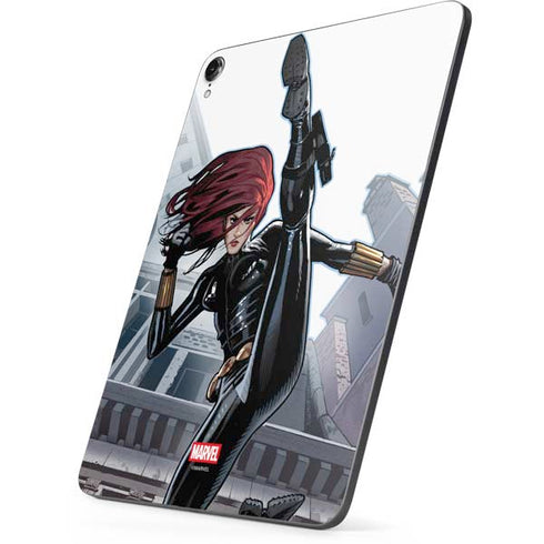 Marvel Black Widow High Kick Apple iPad Pro Skin
