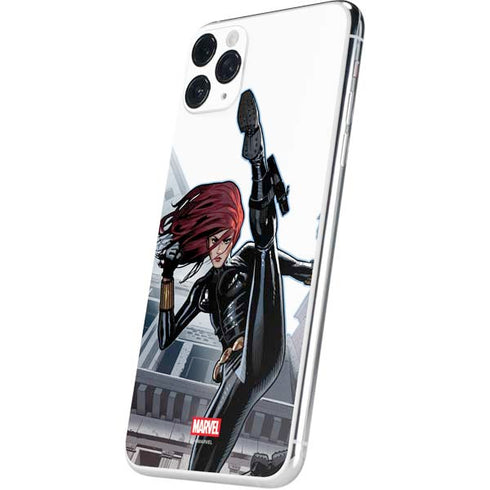 Marvel Black Widow High Kick iPhone 11 Pro Max Skin