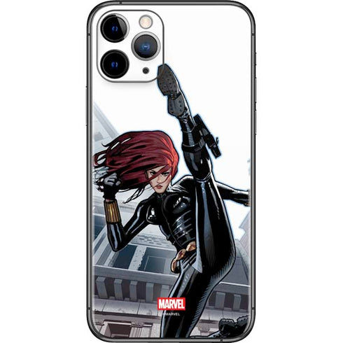 Marvel Black Widow High Kick iPhone 11 Pro Skin