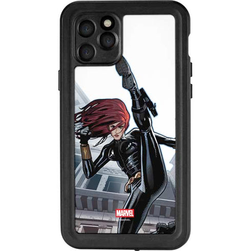 Marvel Black Widow High Kick iPhone 11 Pro Waterproof Case