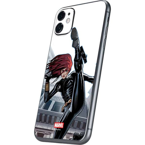 Marvel Black Widow High Kick iPhone 11 Skin