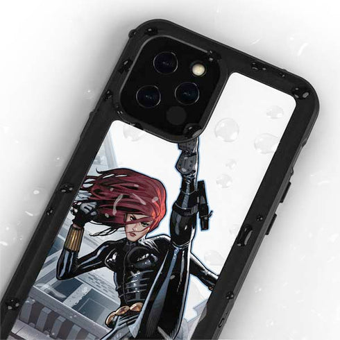 Marvel Black Widow High Kick iPhone 12 Pro Waterproof Case