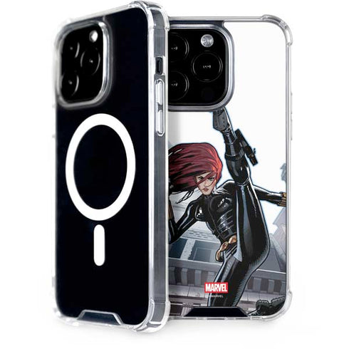 Marvel Black Widow High Kick iPhone Cases