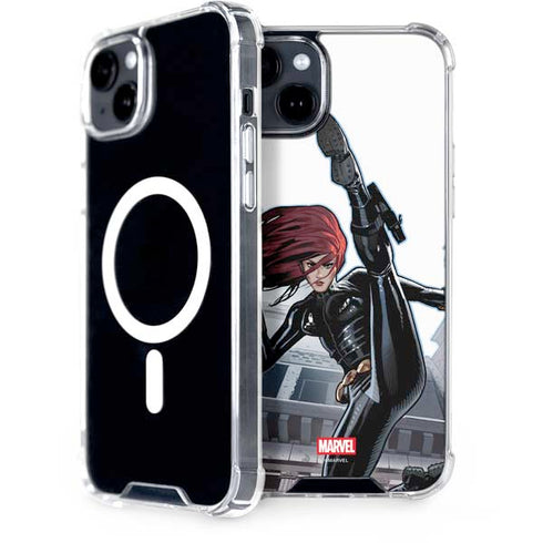 Marvel Black Widow High Kick iPhone 14 MagSafe Case