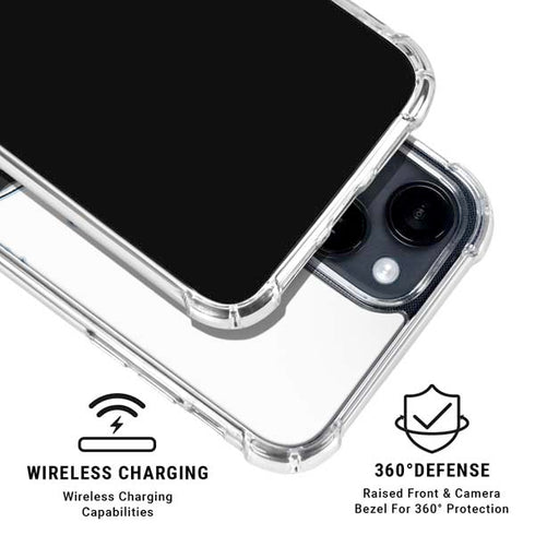 Marvel Black Widow High Kick iPhone 14 Plus Clear Case