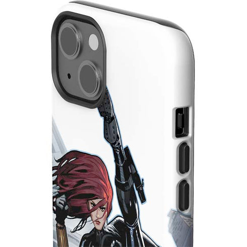 Marvel Black Widow High Kick iPhone 14 Plus Impact Case