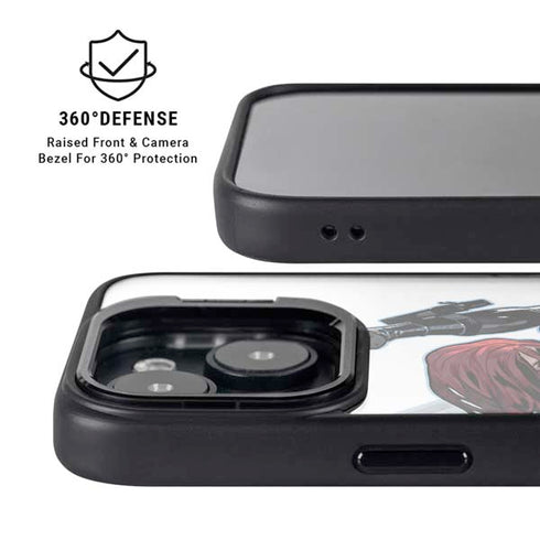 Marvel Black Widow High Kick iPhone 15 Kickstand Case