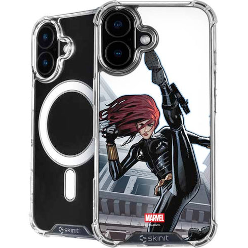 Marvel Black Widow High Kick iPhone 16 MagSafe Case