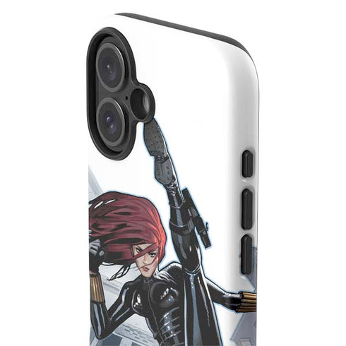 Marvel Black Widow High Kick iPhone 16 Plus Impact Case