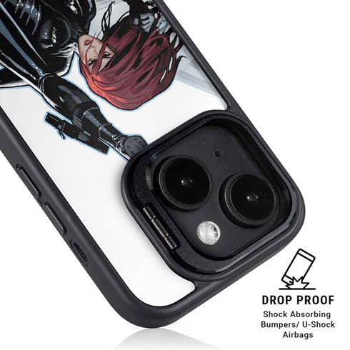 Marvel Black Widow High Kick iPhone 16 Plus Kickstand Case