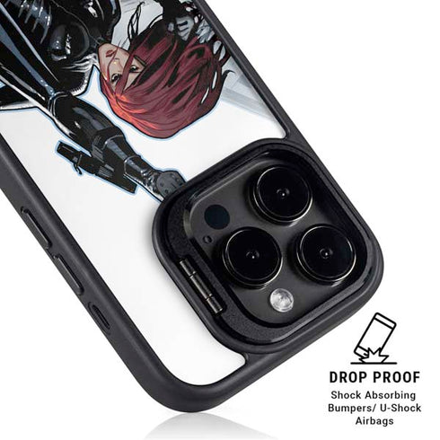 Marvel Black Widow High Kick iPhone 16 Pro Kickstand Case