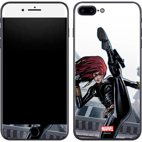 Marvel Black Widow High Kick iPhone 7 Plus Skin