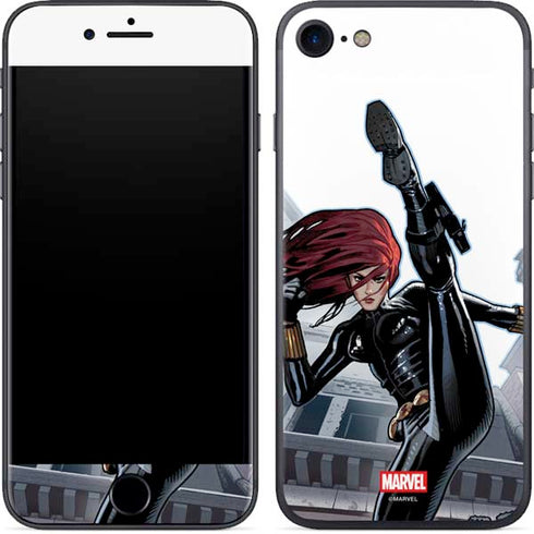 Marvel Black Widow High Kick iPhone 7 Skin