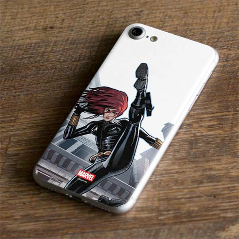 Marvel Black Widow High Kick iPhone 7 Skin