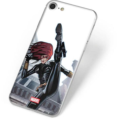 Marvel Black Widow High Kick iPhone 8 Skin