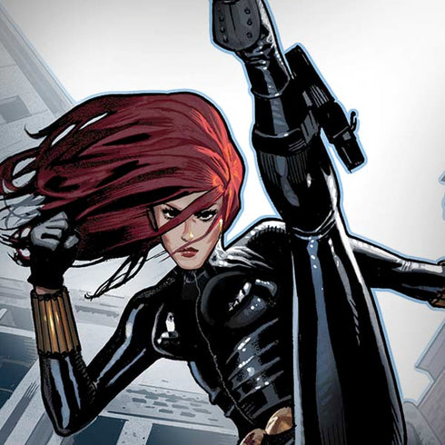 Marvel Black Widow High Kick iPhone X Skin