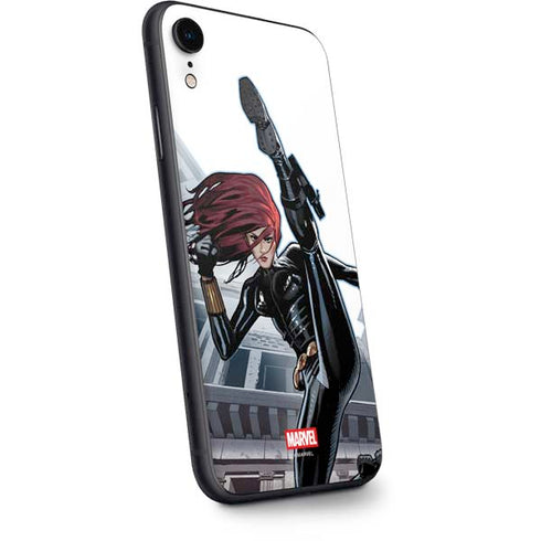 Marvel Black Widow High Kick iPhone XR Skin