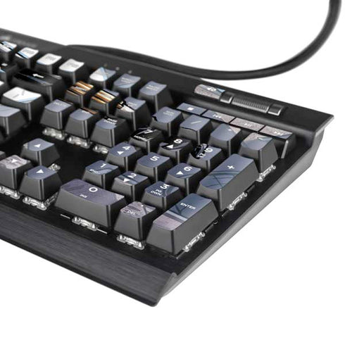 Marvel Black Widow High Kick K95 RGB PLATINUM Mechanical Gaming Keyboard Skin