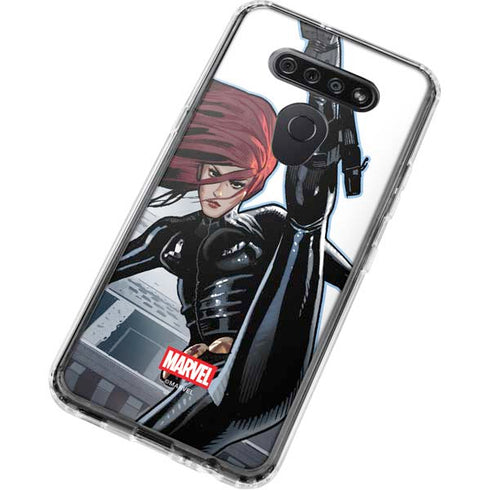 Marvel Black Widow High Kick LG K51/Q51 Clear Case
