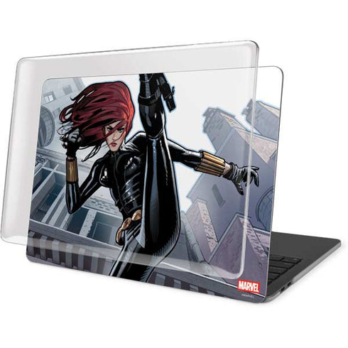Marvel Black Widow High Kick MacBook Pro 13in (2020) Case plus Skin