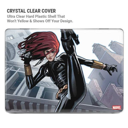 Marvel Black Widow High Kick MacBook Pro 16in (2021-25) Case plus Skin