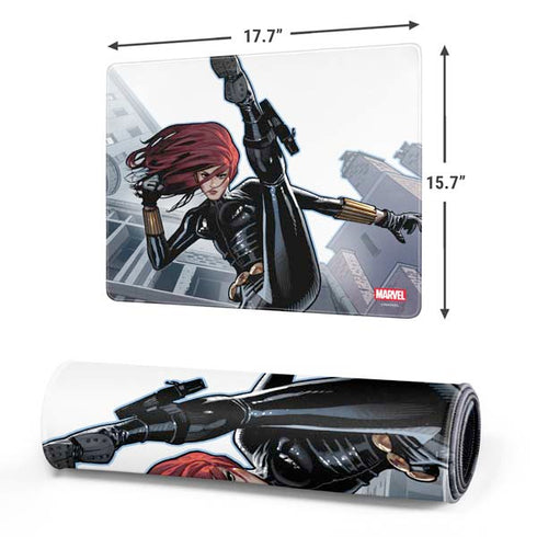 Marvel Black Widow High Kick Gaming Mouse Pad