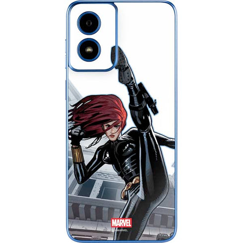 Marvel Black Widow High Kick Moto G Play 4G (2024) Skin