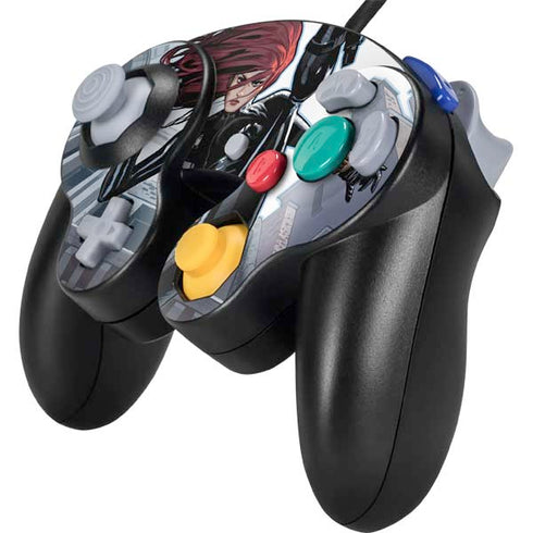 Marvel Black Widow High Kick Nintendo GameCube Controller Skin
