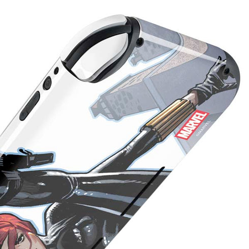 Marvel Black Widow High Kick Nintendo Switch Lite Skin